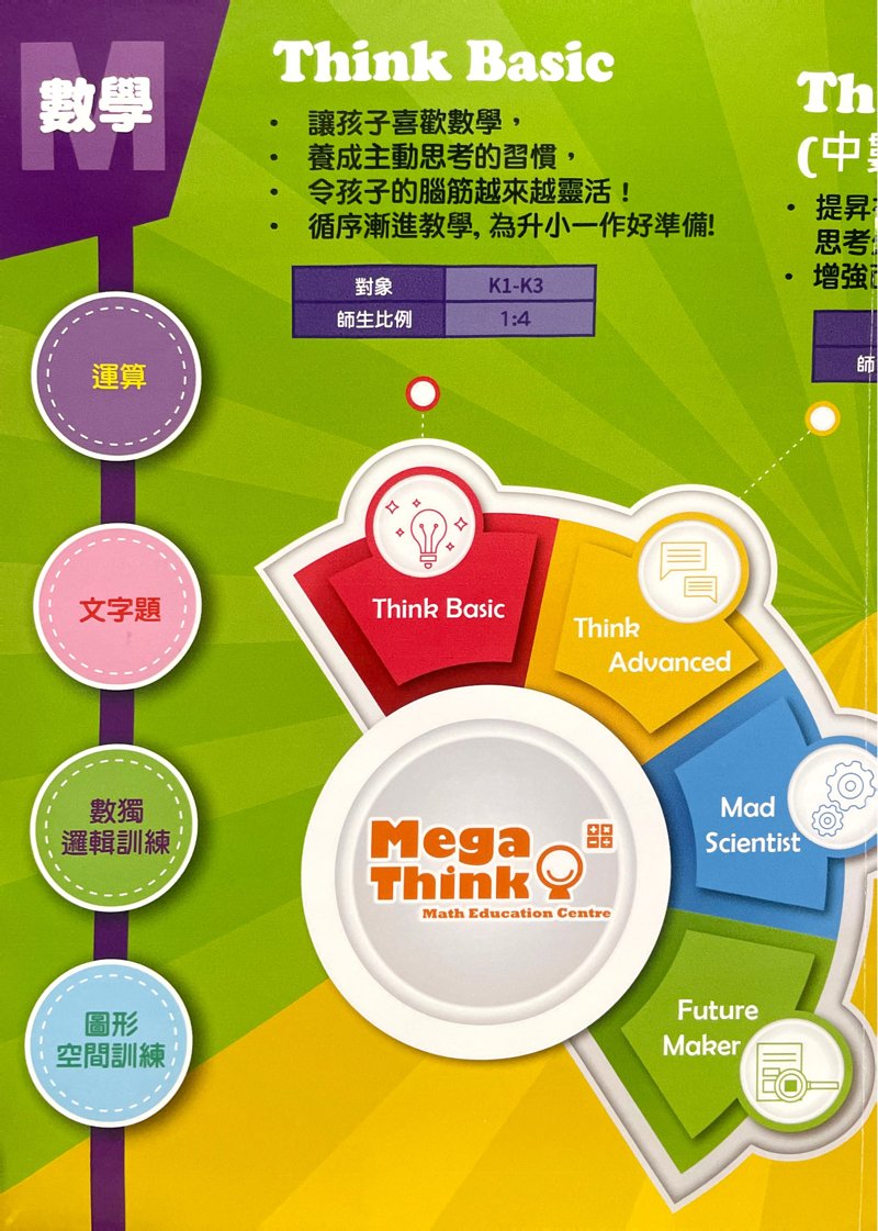 睿思數學教育中心 Mega Think Math Education Centre
