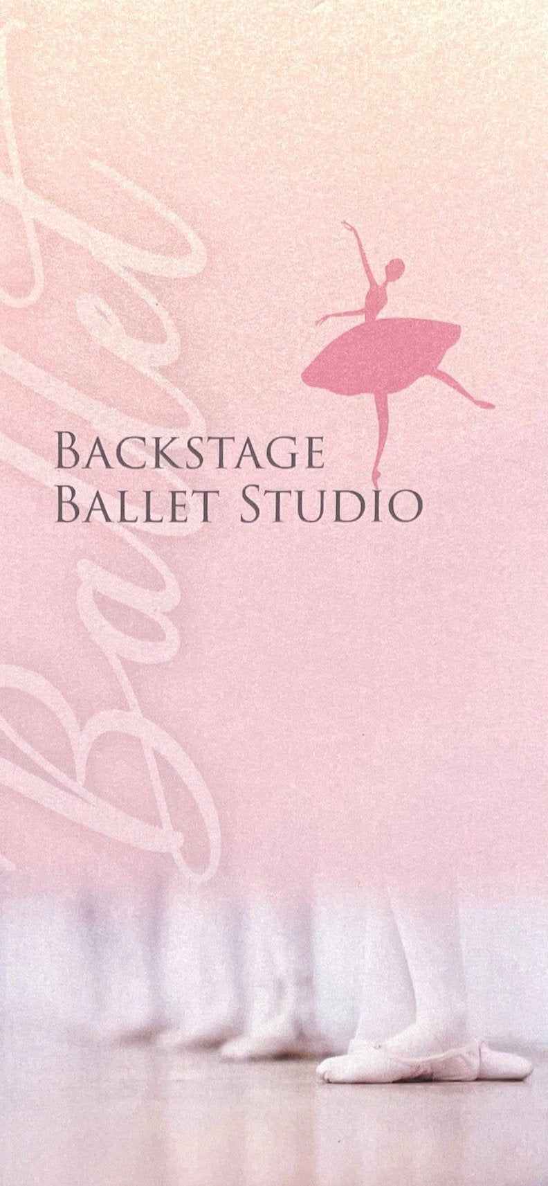 Backstage Ballet Studio ballet mei foo 蕾舞班