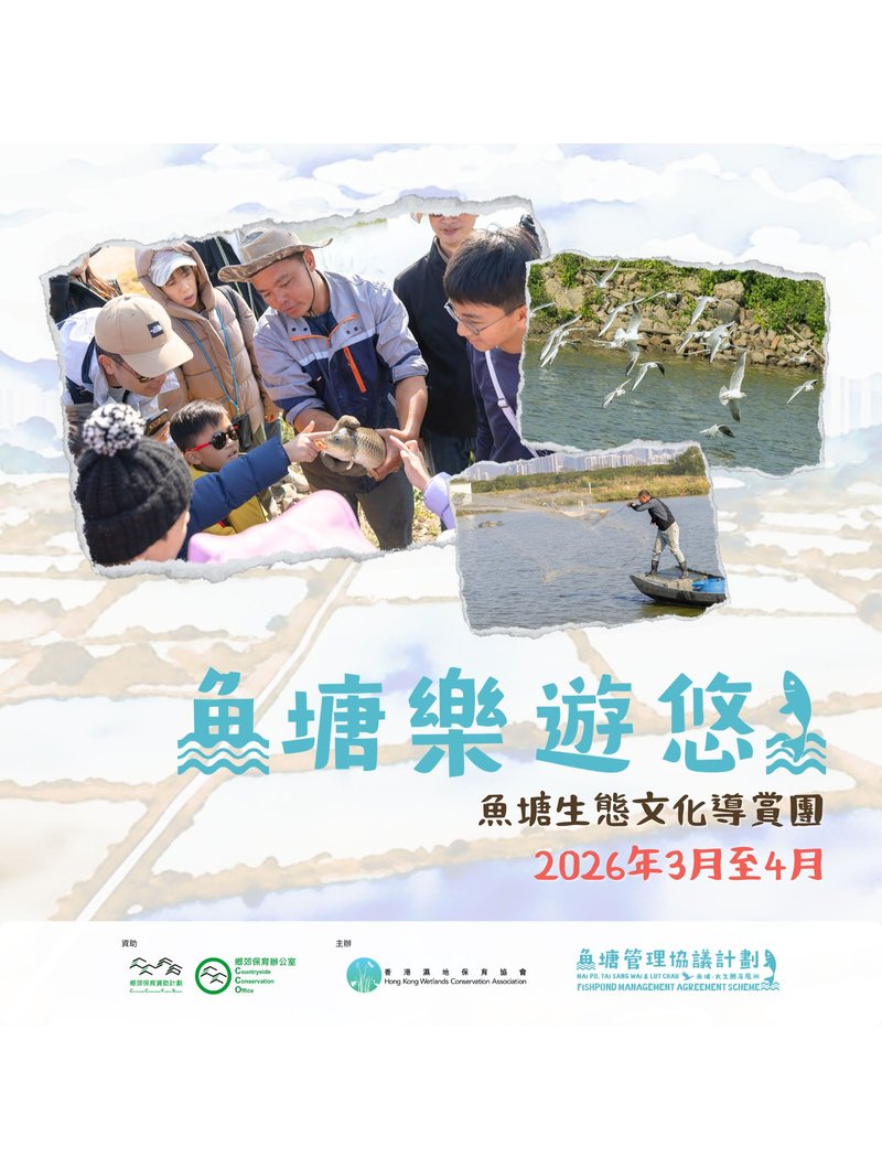 🎈2026年 3-4月份團【魚塘樂遊悠 | 魚塘生態文化導賞團】 - GoingClass
